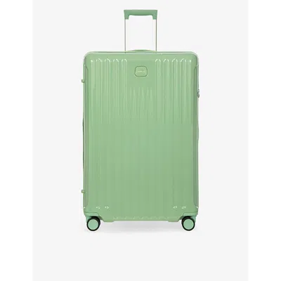 BRIC'S SAGE-GREEN POSITANO FOUR-WHEEL SHELL SUITCASE 82CM