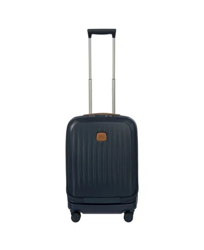 Bric's Taormina 21" Expandable Carry-on Spinner In Blue