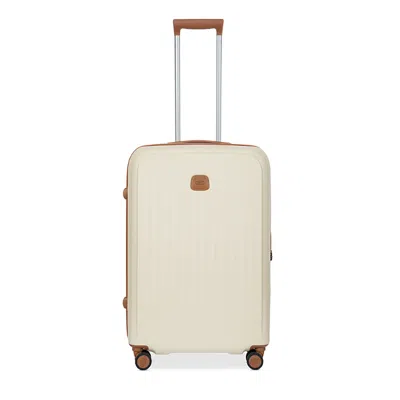 Bric's Taormina 27 Expandable Spinner Suitcase In White
