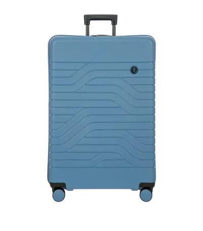 Bric's Ulisse Check-in Suitcase In Blue