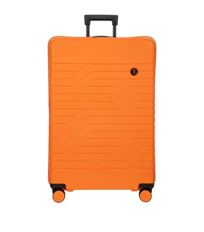 Bric's Ulisse Check-in Suitcase In Orange
