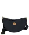 Bric's X-travel Mini Halfmoon Bag In Black