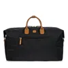 Bric's X-bag Boarding 22-inch Duffle Bag In Black/cognac
