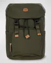 Bric's X Travel Excursion Backpack In Olive