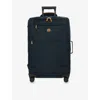 Bric's Ocean Blue X-travel Four-wheel Recycled-polyamide Suitcase 71cm In Ocean Blue
