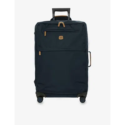 Bric's Ocean Blue X-travel Four-wheel Recycled-polyamide Suitcase 71cm