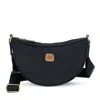 Bric's X-travel Mini Halfmoon Bag In Blue