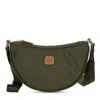 Bric's X-travel Mini Halfmoon Bag In Green