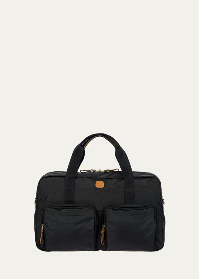 Bric's X-travel Nylon Boarding Duffel Bag, 18"w In Black