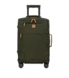 Bric's Olive X-travel Four-wheel Recycled-polyamide Cabin Suitcase 55cm In Green