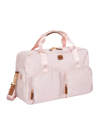 Bric's X-travel 18" Boarding Duffle In Pink