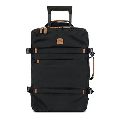 Bric's X-travel 19 Carry On Trolley Backpack In Black