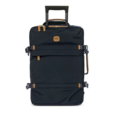 Bric's X-travel 19 Carry On Trolley Backpack In Blue