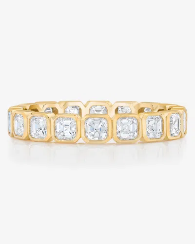 Bridal Asscher Bezel Eternity Band