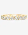 Bridal Baguette Cluster Eternity Band