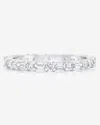 Bridal Baguette + Round Eternity Band