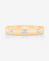 Bridal Emerald Luxe Inlay Eternity Band