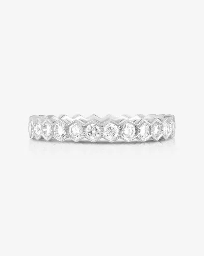 Bridal Hexagon Eternity Band