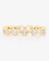 Bridal Marquise Bezel Eternity Band