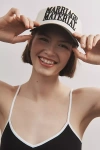 Bridemerch Marriage Material Trucker Hat In Black