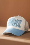 Bridemerch Marriage Material Trucker Hat In Blue