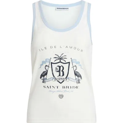 Bridemerch Saint Bride Tank In White