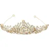 Brides And Hairpins Brides & Hairpins Crystal Tiara In Gold