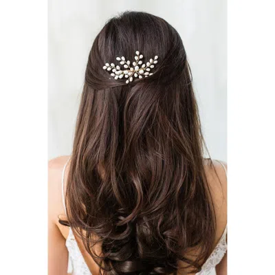 Brides And Hairpins Brides & Hairpins Enola Freshwater Pearl Comb In Multi