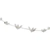 Brides And Hairpins Brides & Hairpins Meara Austrian Crystal & Opal Halo Comb In Silver