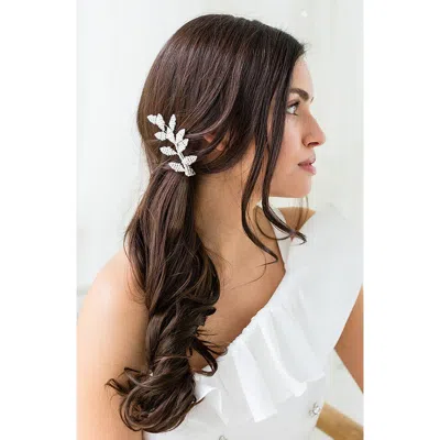 Brides And Hairpins Brides & Hairpins Petra Hair Clip In Silver