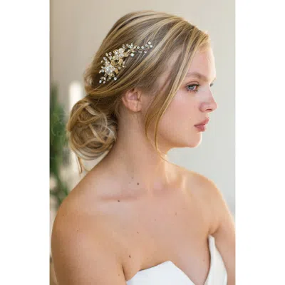 Brides And Hairpins Brides & Hairpins Priscilla Hair Clip In Gold