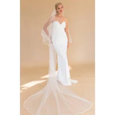 Brides And Hairpins Brides & Hairpins Tamar Cathedral Veil In Ivory