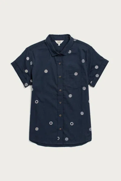 Bridge & Burn Bea Shirt In Blue