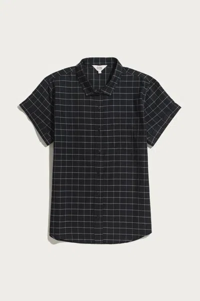 Bridge & Burn Bea Shirt In Ebony Windowpane