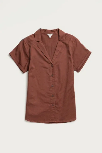 Bridge & Burn Innes Shirt In Brown