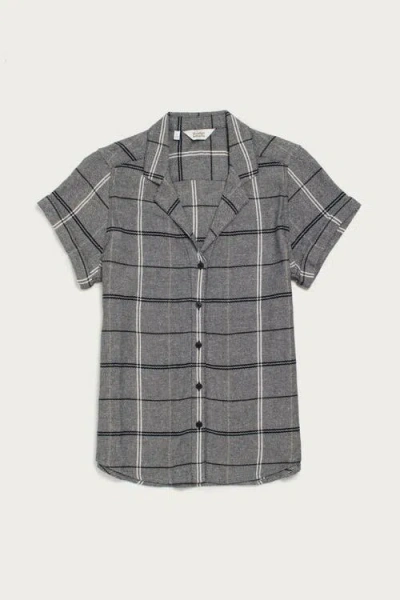 Bridge & Burn Innes Shirt In Gray