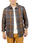 Bridge & Burn Jude Button-up Shirt In Twilight Plaid In Multi