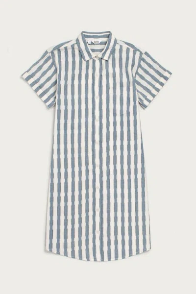Bridge & Burn Loren Shirt Dress In White