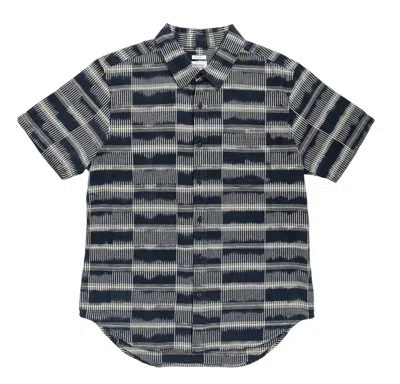 Bridge & Burn Men's Harbor Slim Shirt In Ikat Plaid In Multi