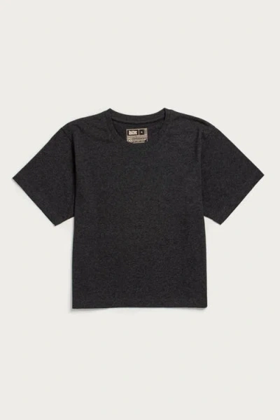 Bridge & Burn Recycled Boxy Tee In Gray