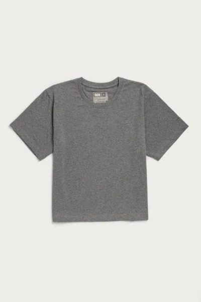 Bridge & Burn Recycled Boxy Tee In Gray