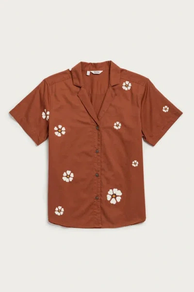 Bridge & Burn Wren Shirt In Brown