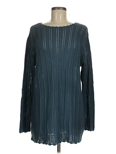 Bridgetown Collection Pullover Sweater In Blue