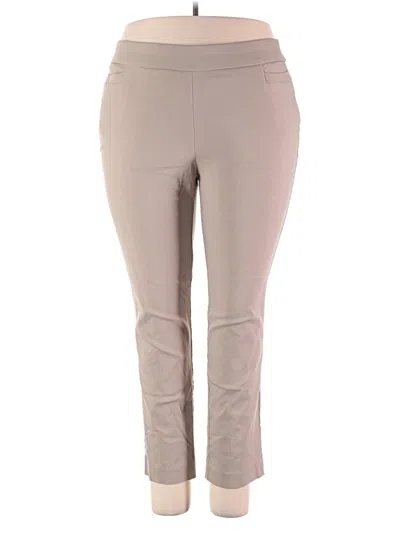 Pre-owned Briggs Active Pants In Tan