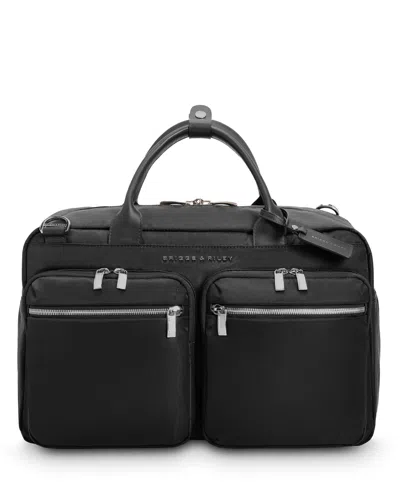 Briggs & Riley Multi-pocket Cabin Bag In Black