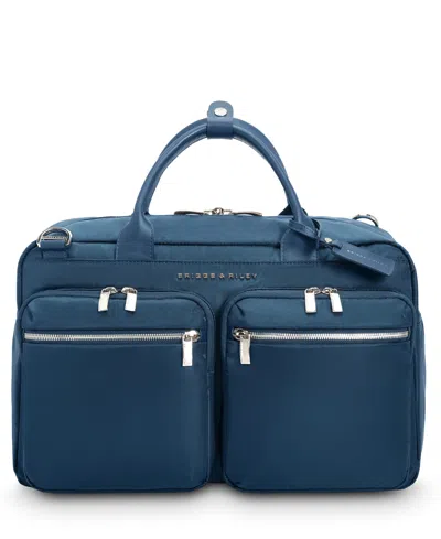 Briggs & Riley 10.5" Rhapsody Multi-pocket Cabin Bag In Navy