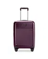 Briggs & Riley 21" Sympatico Global Carry-on Expandable Spinner In Plum