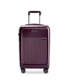 Briggs & Riley 22" Sympatico Essential Carry-on Expandable Spinner In Plum
