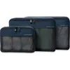 Briggs & Riley 3-piece Carry-on Compression Packing Cubes In Blue