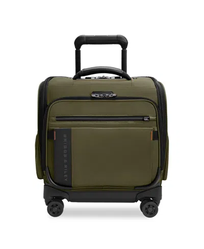 Briggs & Riley 9" Carry-on Cabin Spinner In Green